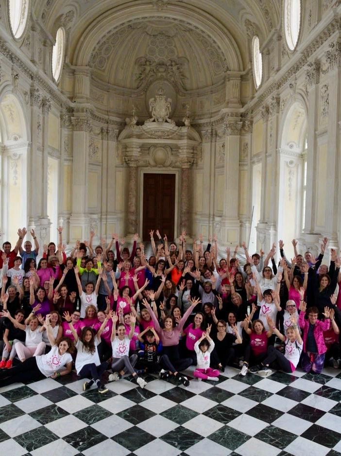Oltre 200 persone alla Reggia di Venaria per aiutare la ricerca sul cancro