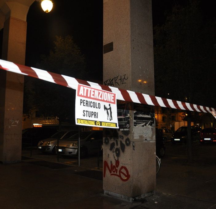 Blitz di Generazione Identitaria al Valentino e a Porta Palazzo
