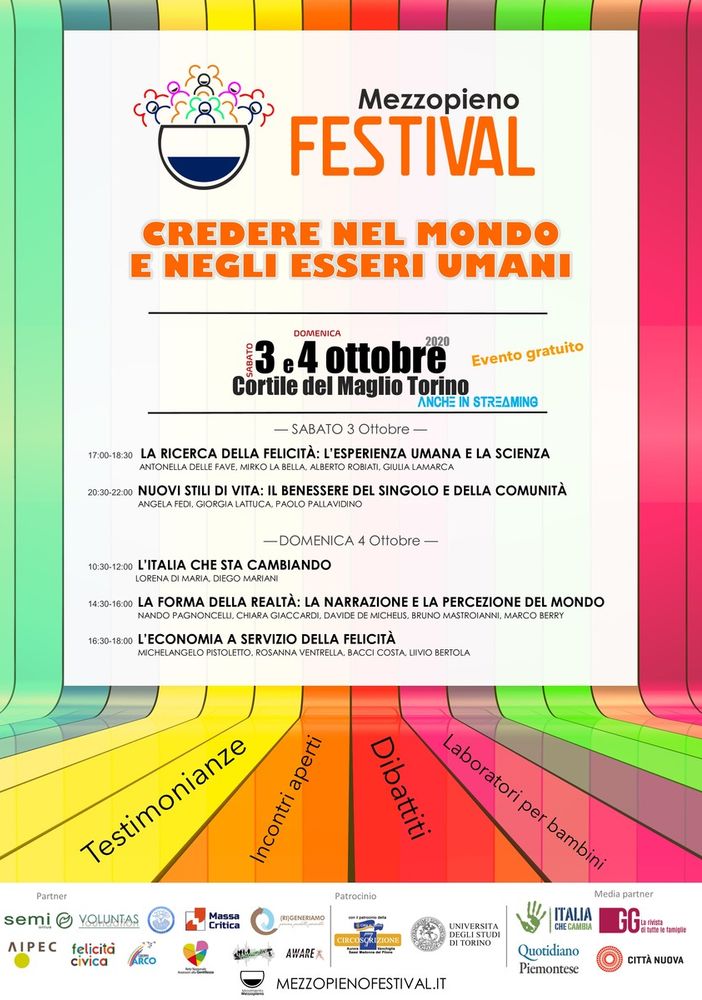 Festival Mezzopieno: credere nel mondo e negli esseri umani