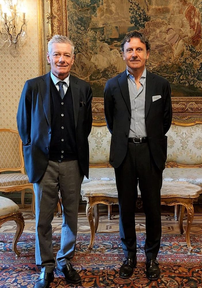 Paolo Pininfarina e Giulio Trombetta
