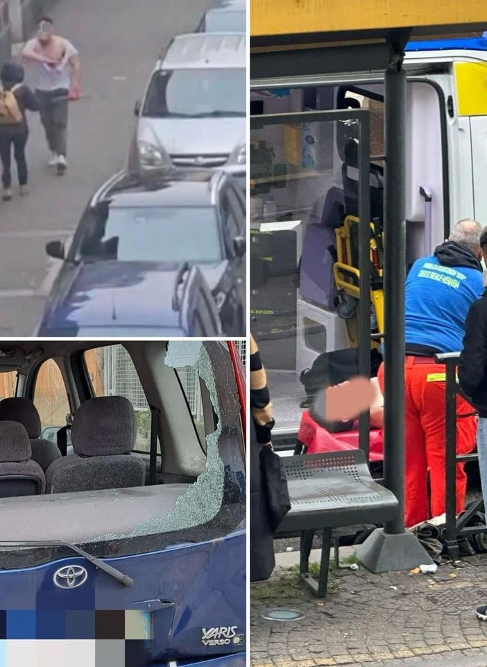 Far west in Barriera: tossici con spranghe spaccano i vetri delle auto [FOTO]