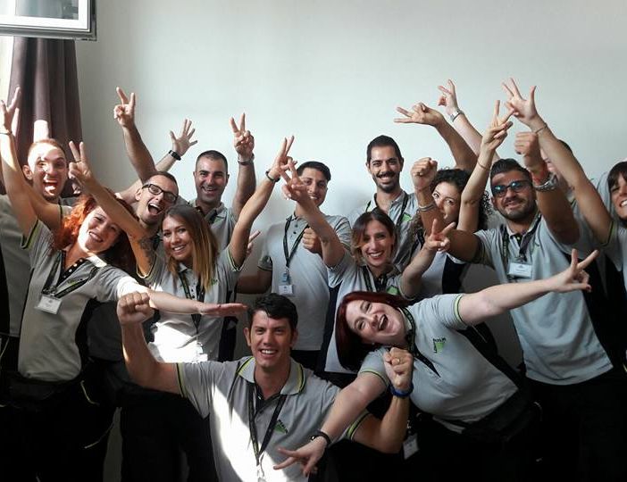 La squadra del nuovo punto vendita