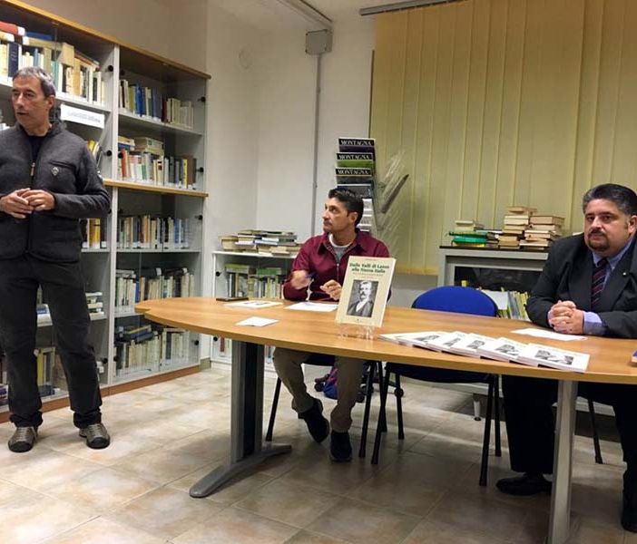 A Cantoira presentato il libro “Dalle Valli di Lanzo alla Nuova Italia&quot;, con il ricordo di Rastelli