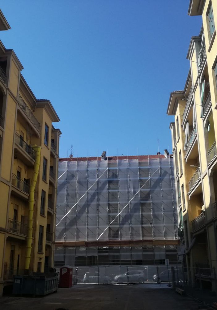 lavori in corso Racconigi