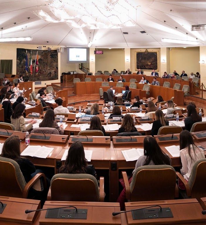 Consiglieri in erba a Palazzo Lascaris di Torino