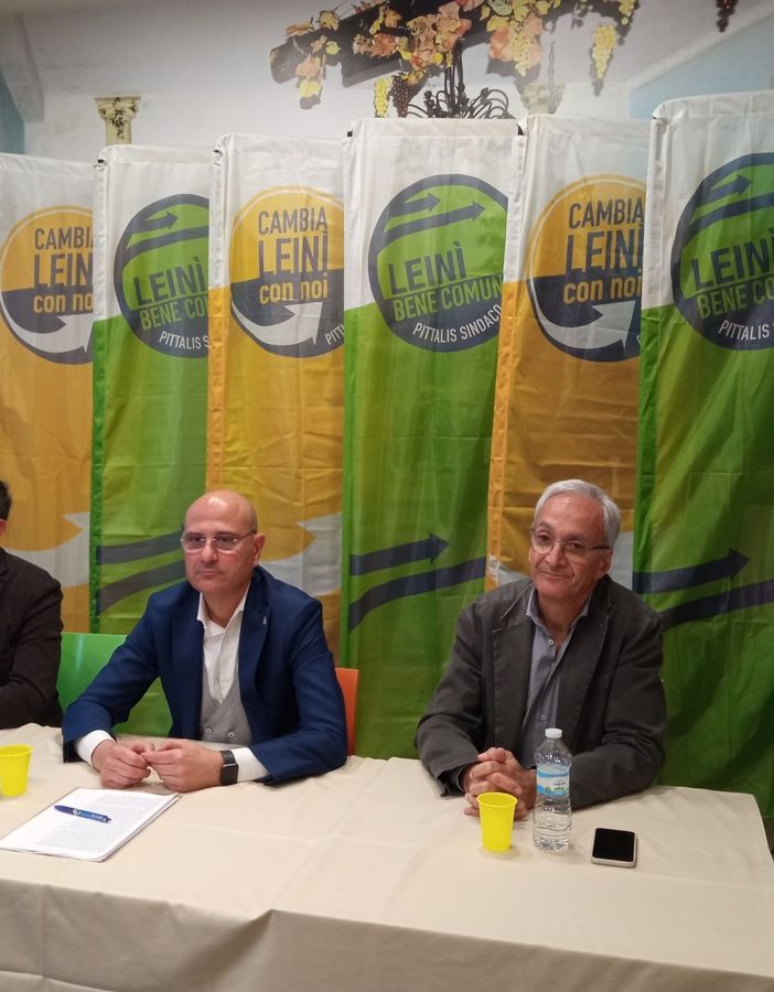 Renato Pittalis ricandidato a sindaco di “Cambia Leinì con noi”