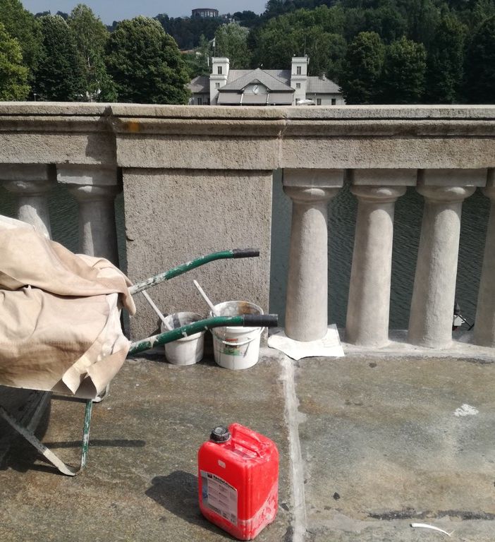 Murazzi: il restauro della balconata e delle scale terminerà a ottobre (fotogallery)