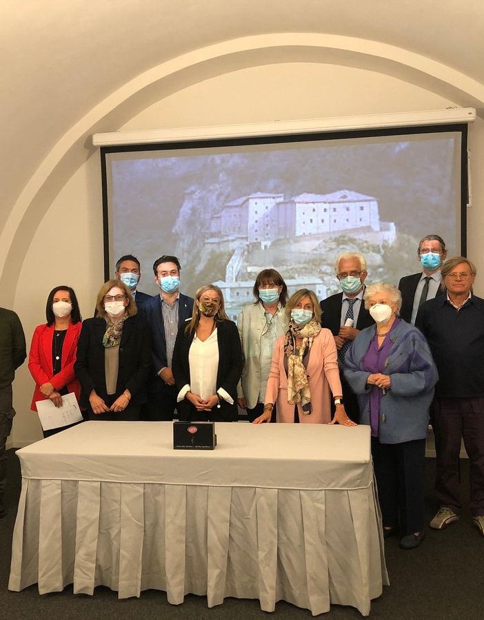 Siglato al Forte di Bard il protocollo d’intesa che dà vita alla Rete delle fortificazioni