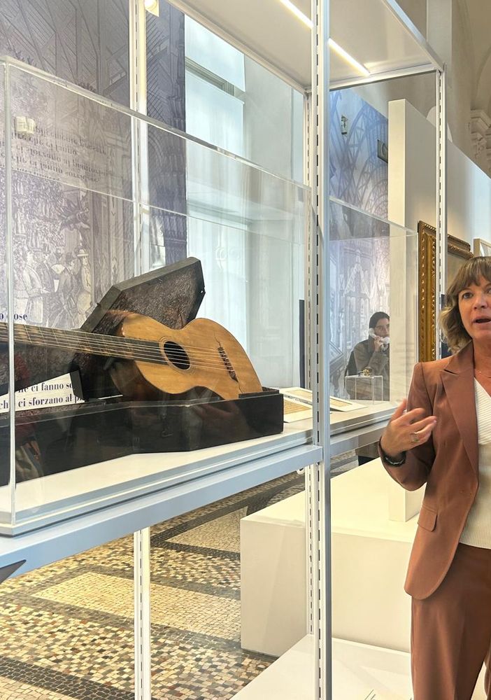Dalla chitarra di Mazzini alle pantofole di Garibaldi: cimeli e video in mostra al Museo del Risorgimento [FOTO]