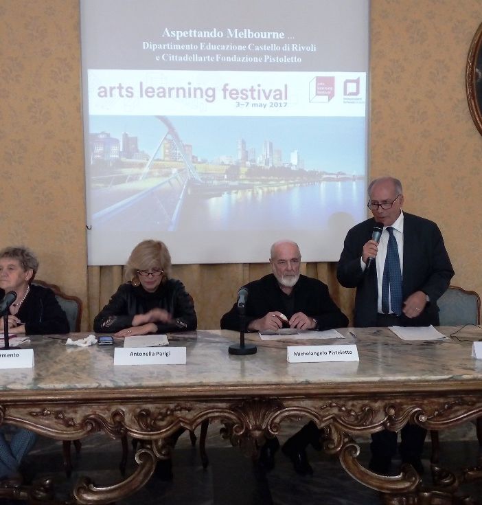Dipartimento Educazione Castello di Rivoli e Fondazione Pistoletto all'Arts Learning Festival di Melbourne