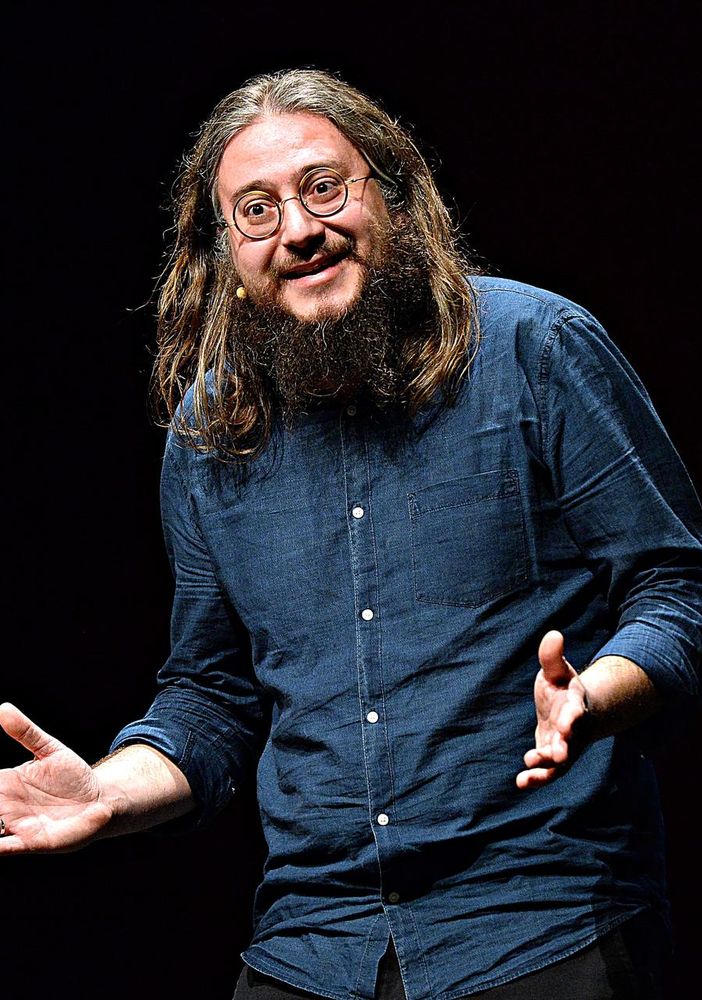 attore in scena