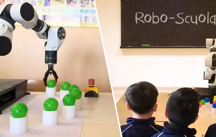 Piemonte, per la prima volta un robot aiuta gli studenti ad imparare matematica ed arte