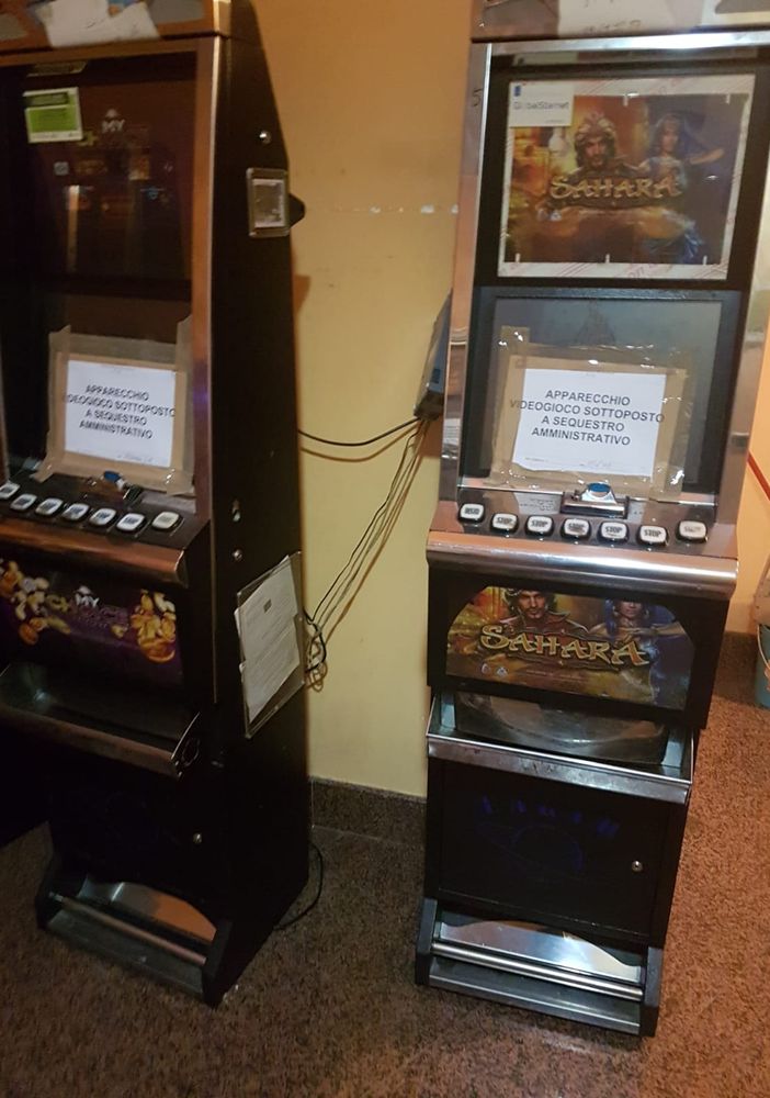 Polizia municipale, sequestrate 4 slot machine