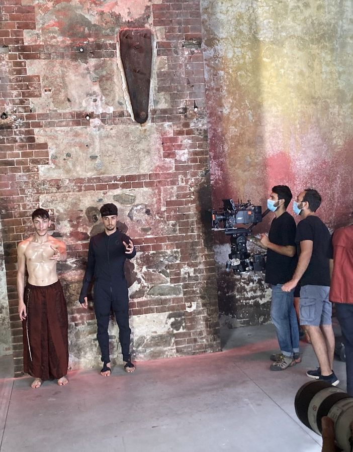 set cinematografico alle ogr