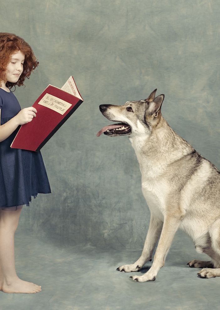 Silvia Amodio, scatto tratto dalla mostra fotografica &quot;Human Dog&quot;