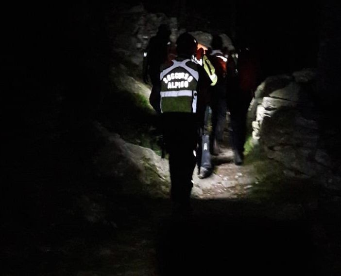 Escursionista soccorso sul sentiero che porta al Colle del Mulè: si era lussato una caviglia