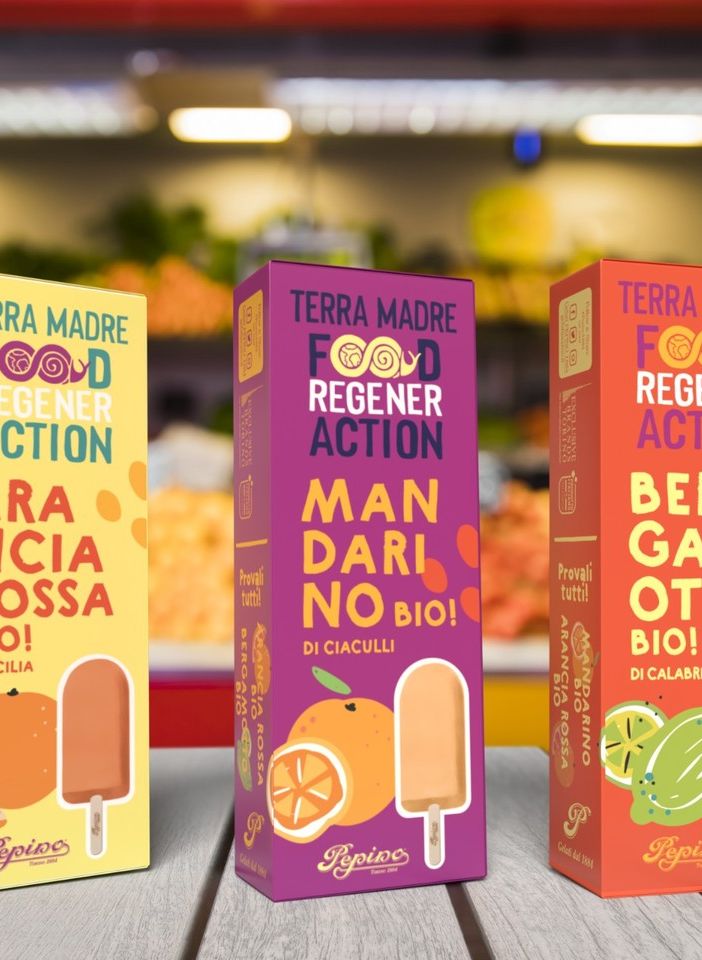 Gelati Pepino 1884 partner di Slow Food a Terra Madre 2022