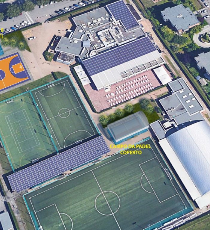 progetto campi basket e padel