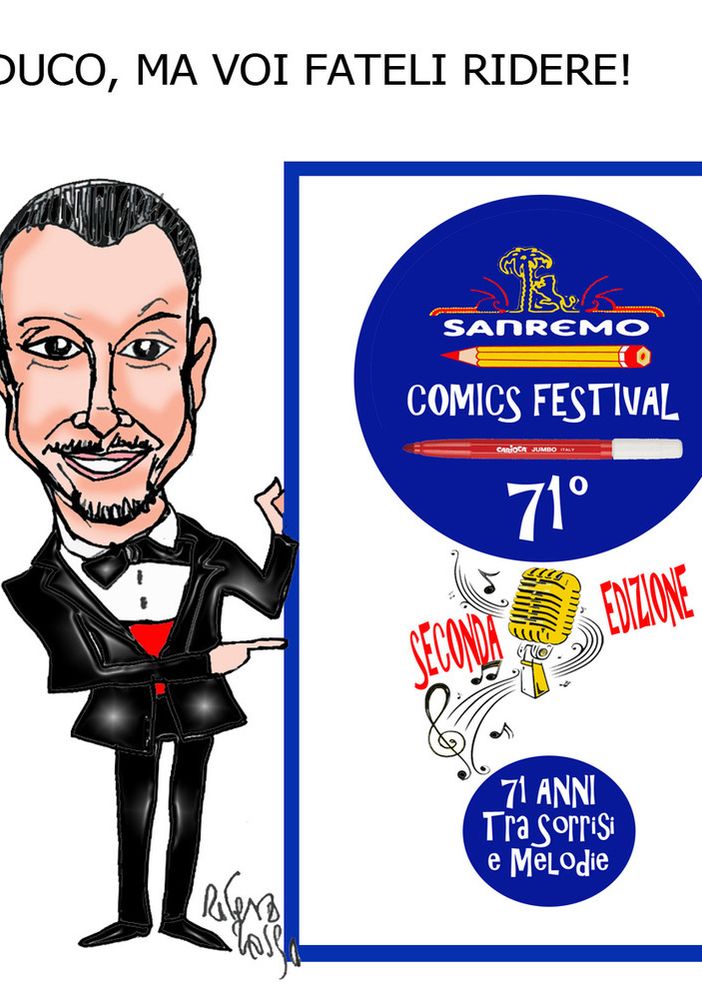 Prorogato al 31 gennaio il termine per presentare le opere del “Sanremo Comic Festival”