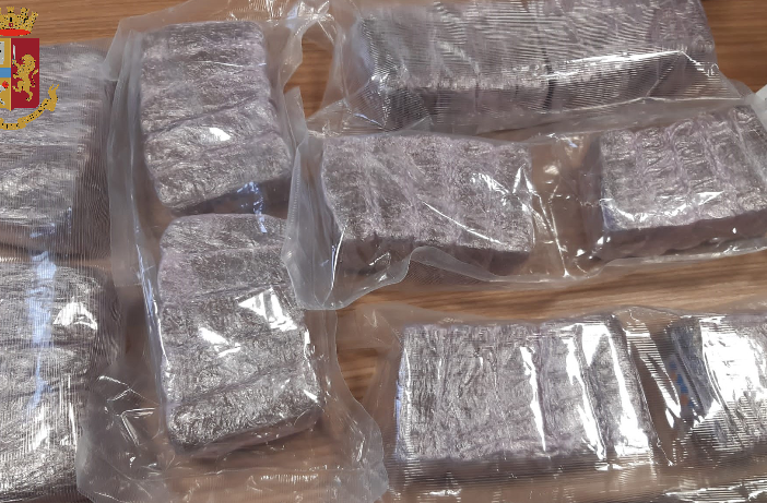 droga recuperata dalla polizia