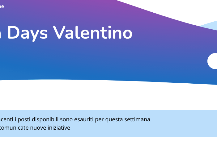 Open Days Valentino &quot;sold out&quot;: i posti vanno a ruba alle prime luci dell'alba