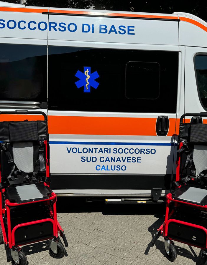 L'impegno dei volontari del Soccorso Sud Canavese per i disabili