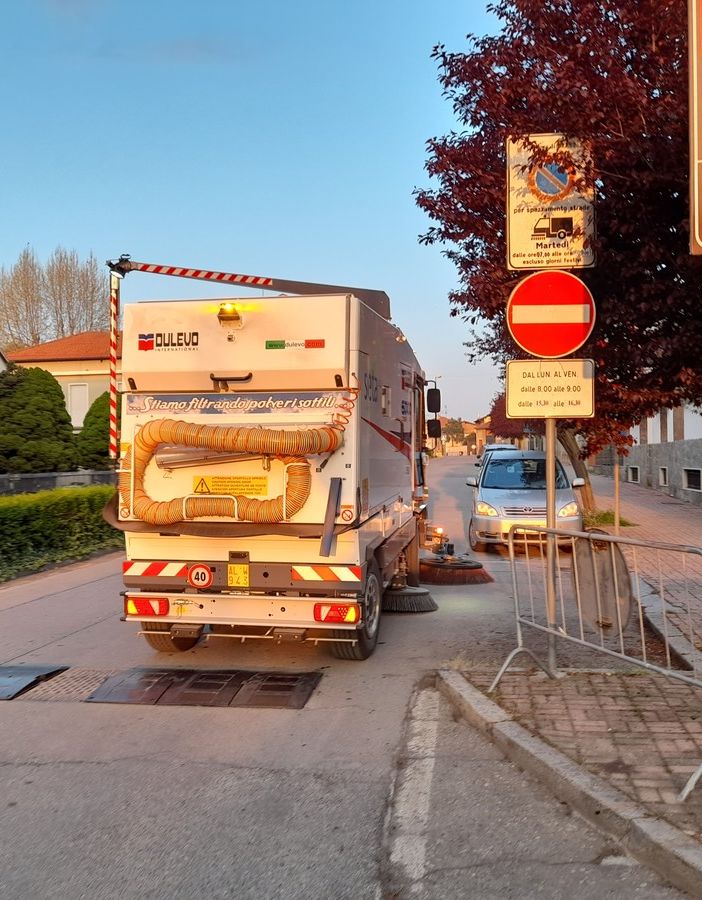 Polemica sullo spazzamento delle strade a Brandizzo