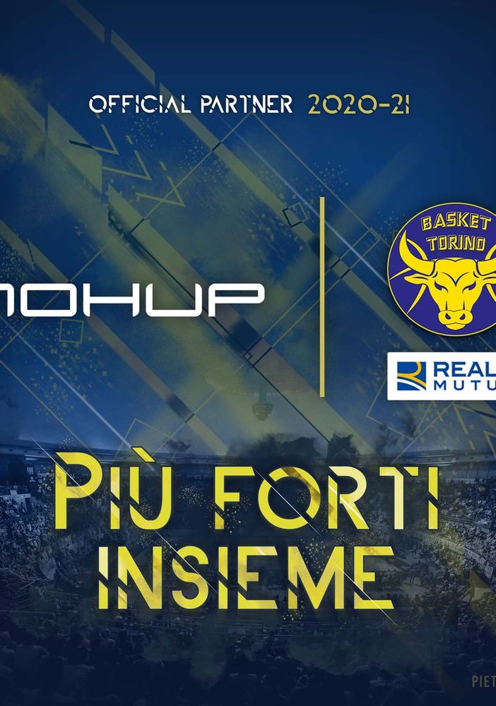 Nohup nuovo official partner della Reale Mutua Basket