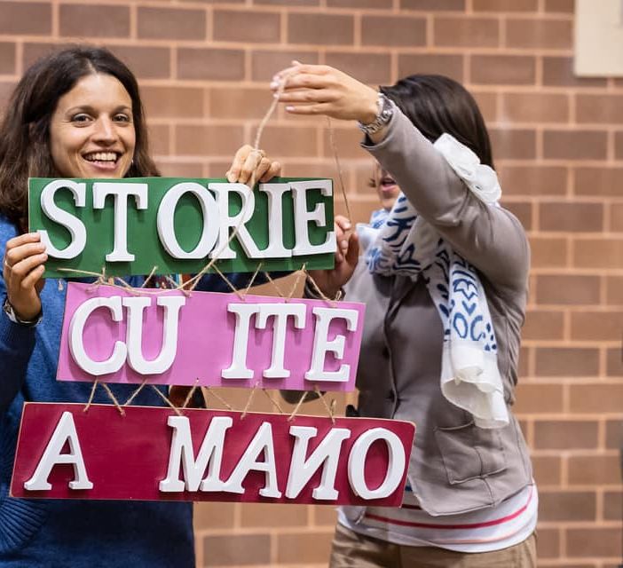 locandina storie cucite a mano