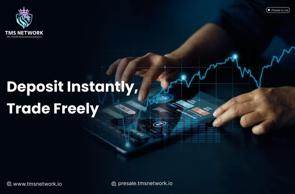 TMS Network (TMSN) si trova testa a testa con DAI (DAI) e Tezos (XTZ) mentre il suo presale si riscalda