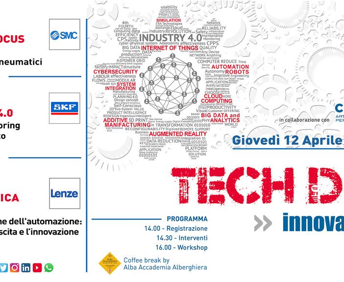 12 Aprile 2018 - TECH DAY: ad Alba l’Hub tecnologico per l’innovazione