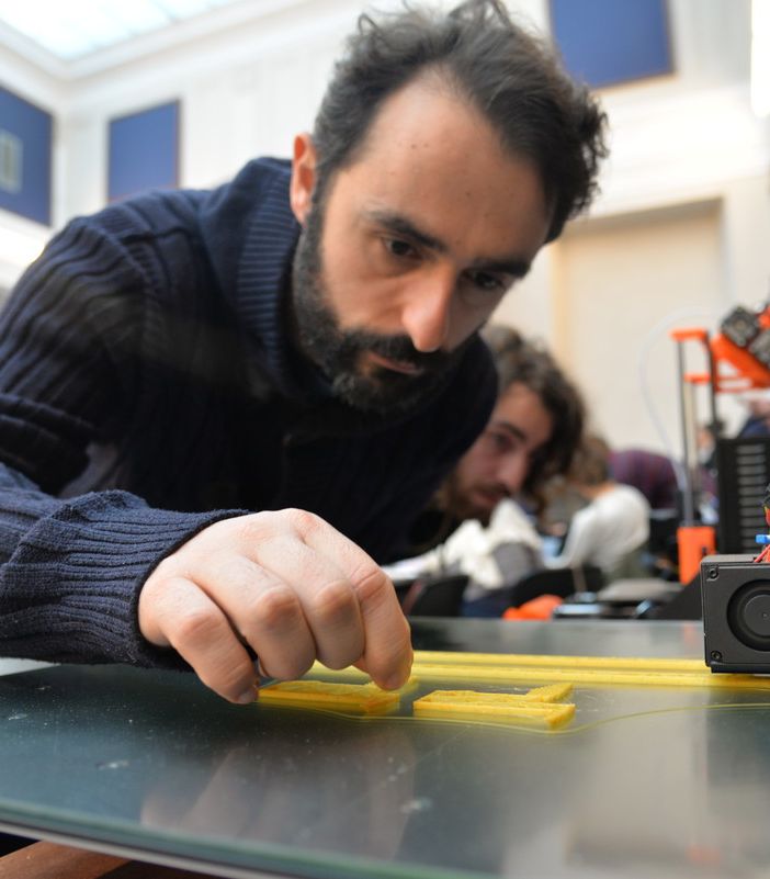 Stampante per gli oggetti in 3D