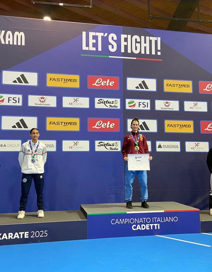 Campionato Italiano Karate FIJLKAM, la torinese Thea Servetto vince l'oro