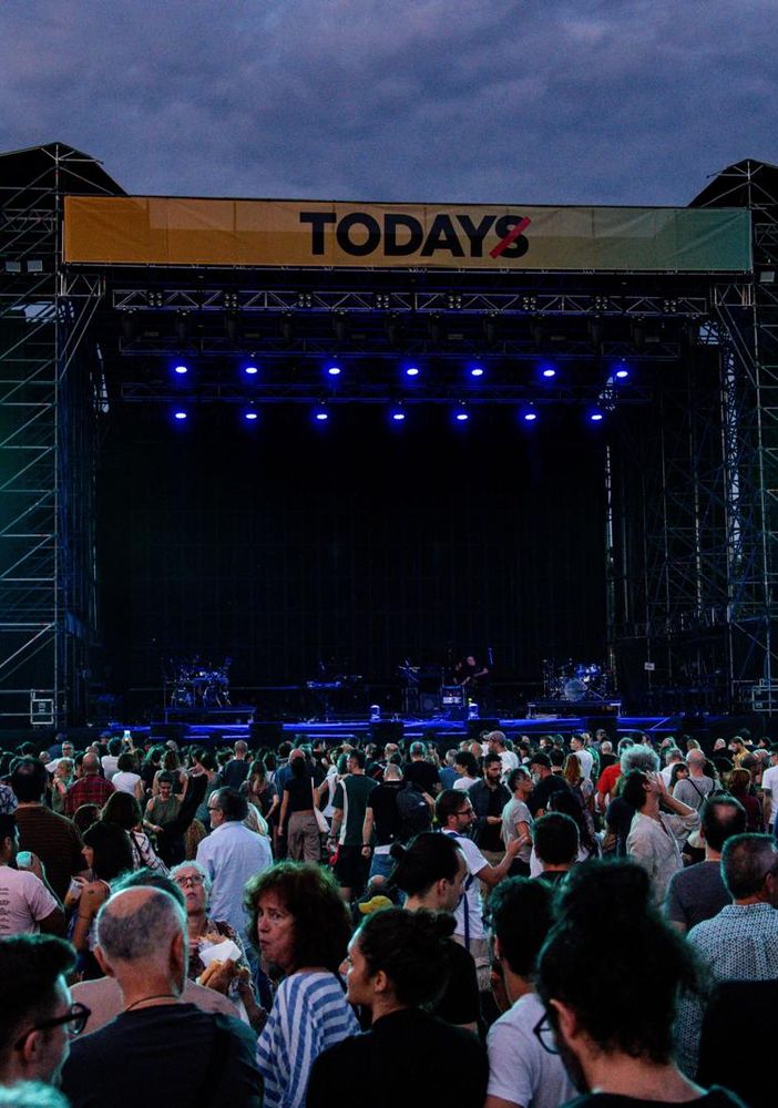 palco dei Todays ultima serata