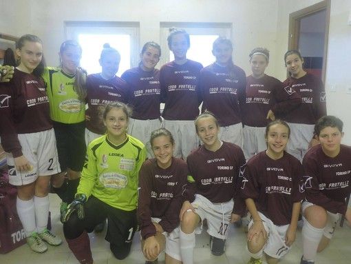 È possibile offendere queste ragazze? (foto dalla pagina facebook del Torino Calcio Femminile)