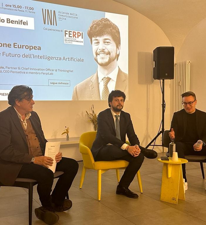 L’onorevole Brando Benifei dialoga con UNA e FERPI sul regolamento europeo sull’intelligenza artificiale