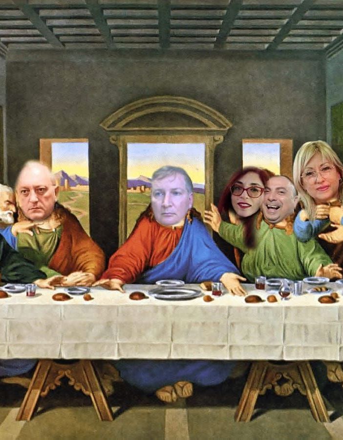 Una rivisitazione dell'Ultima Cena di Leonardo Da Vinci