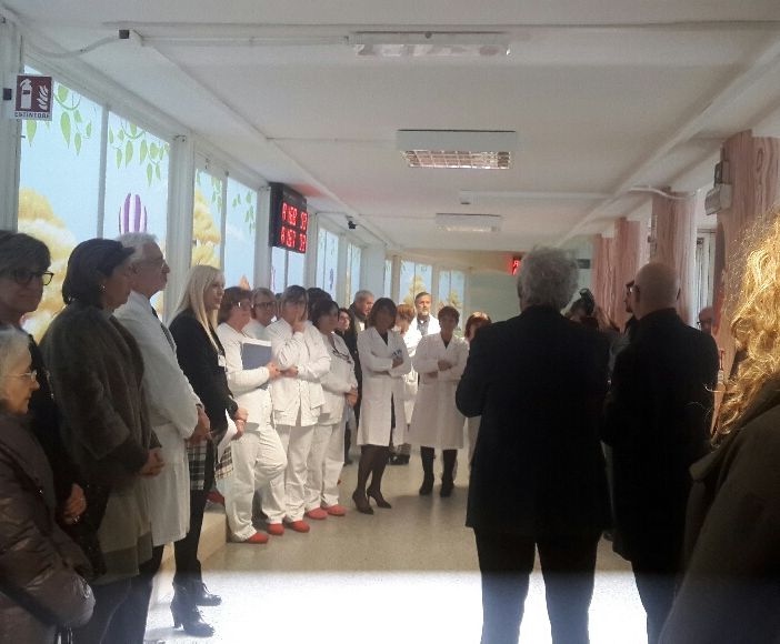 &quot;Un bosco incantato&quot; per i piccoli pazienti del Regina Margherita: inaugurata la nuova accettazione