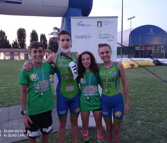 9 podi e grandi risultati per Valdigne Triathlon nelle cinque gare del weekend (FOTO)