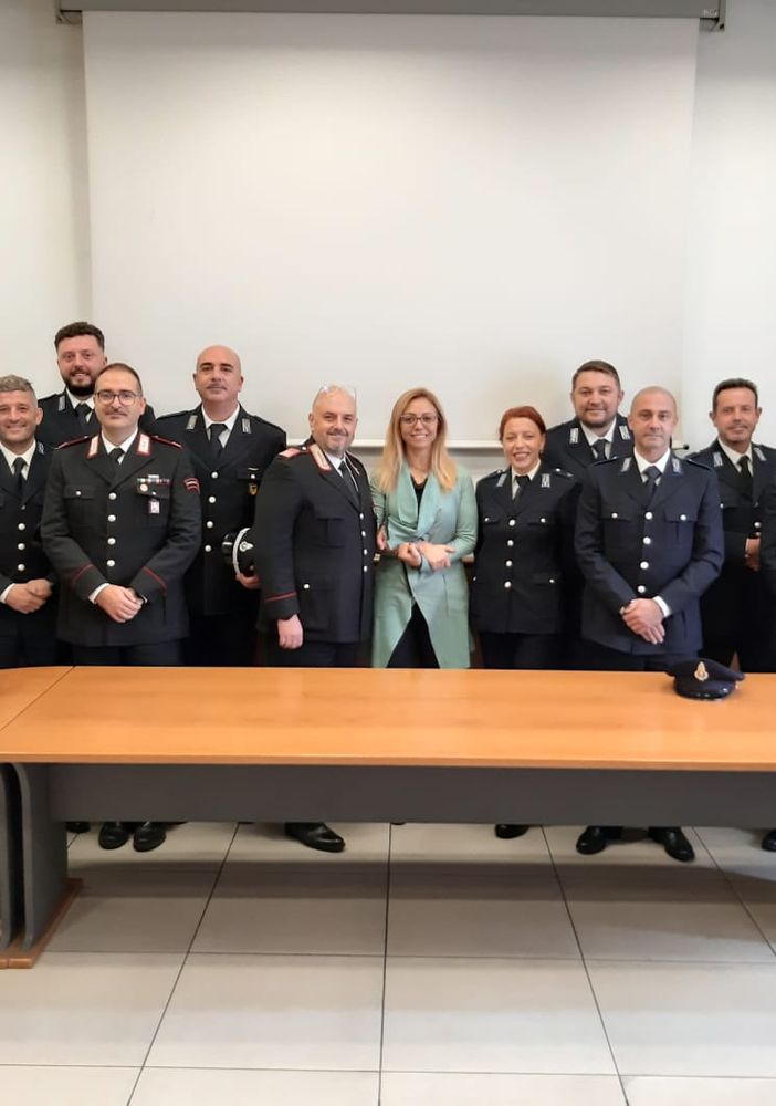 Allievi vice ispettori della polizia penitenziaria &quot;fanno visita&quot; ai carabinieri: è per una collaborazione tra le due istituzioni
