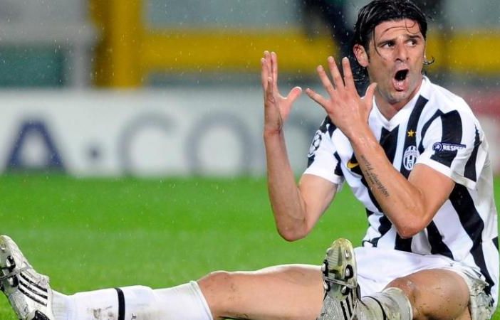 Vincenzo Iaquinta ai tempi della Juve - foto di repertorio