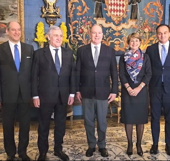 A Nizza l'incontro bilaterale italo-francese, questa mattina il Ministro Tajani ha fatto visita ad Alberto di Monaco