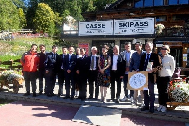 Una delegazione della regione cinese del Guiyang in visita a Bardonecchia