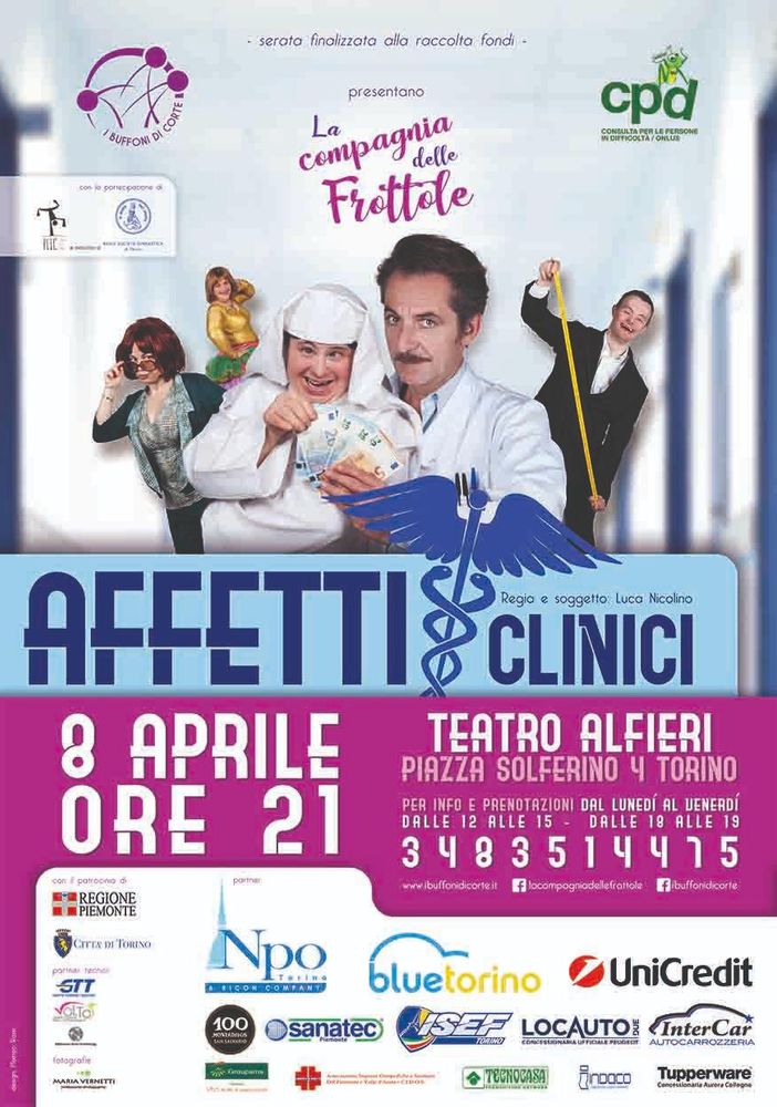 I Buffoni di Corte portano i loro Affetti clinici sul palco dell'Alfieri