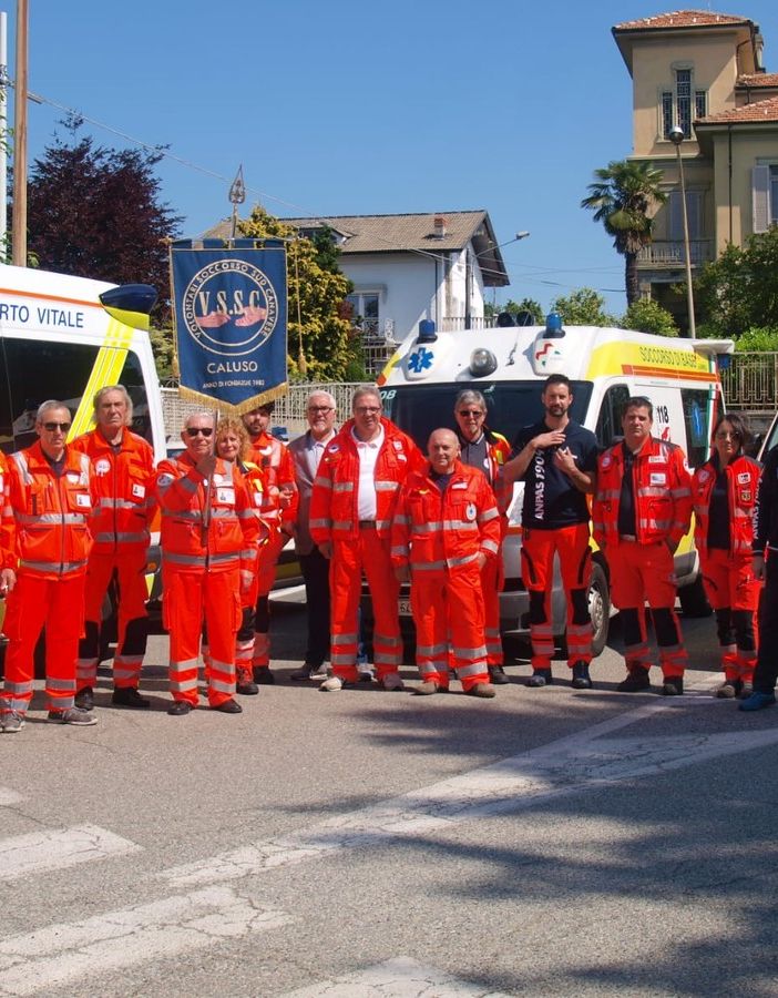 A Caluso un corso per aspiranti soccorritori con i volontari