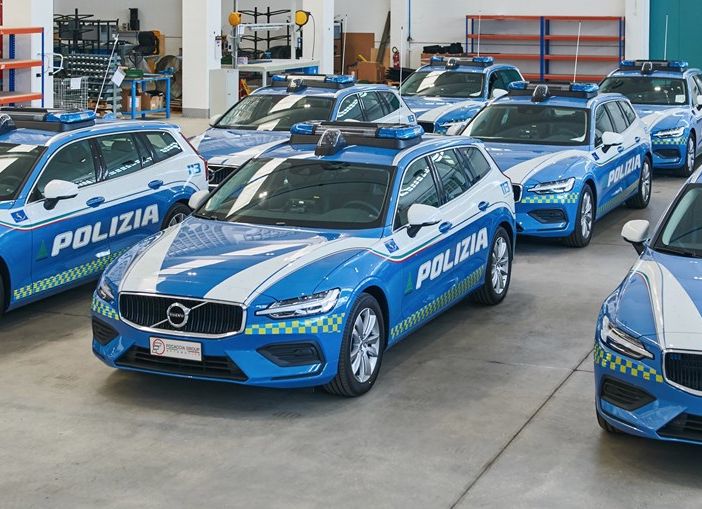 Consegnate ad Autovie Venete S.p.A. venticinque Volvo V60 in allestimento Polizia
