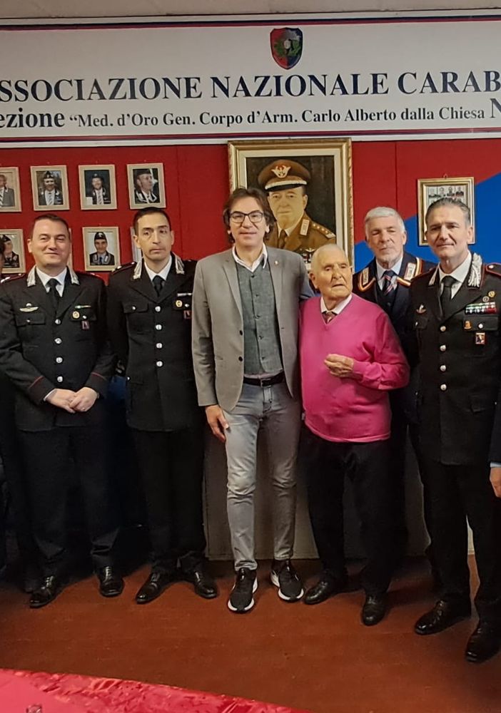 Il vice Brigadiere in congedo Michele Melfa compie 103 anni