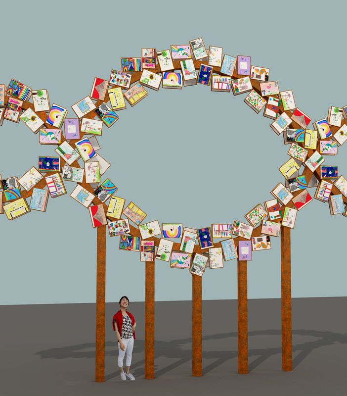 &quot;A cielo aperto 2022: quattro opere d’Arte Contemporanea per i 30 anni della Fondazione CRC