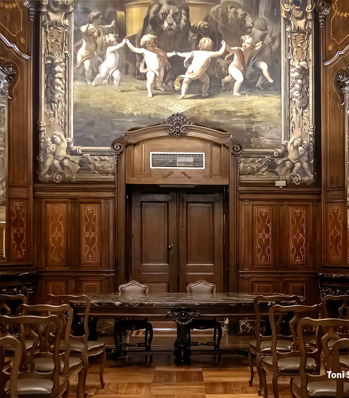 La Sala Gonin (foto di Tony Spagone)