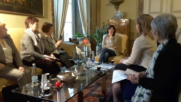 Delegazione della città russa di Togliatti in visita a Palazzo Civico